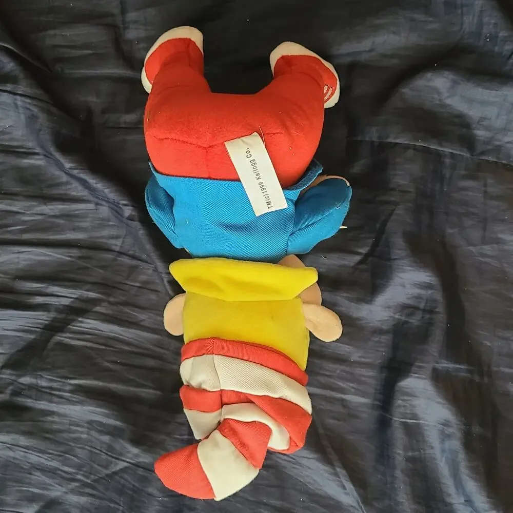 Vintage 1999 Rice Krispies Crackle 11” Plush Doll Stuffed Advertising Toy